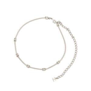 Chanel Necklace Coco Mark Choker Metal A26V ABE255 CHANEL for Women